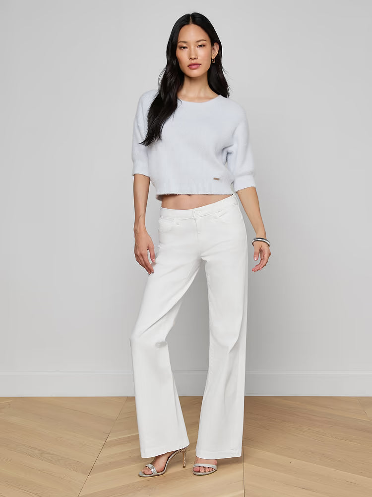 L'Agence Joanne Low-Rise Wide-Leg Jean