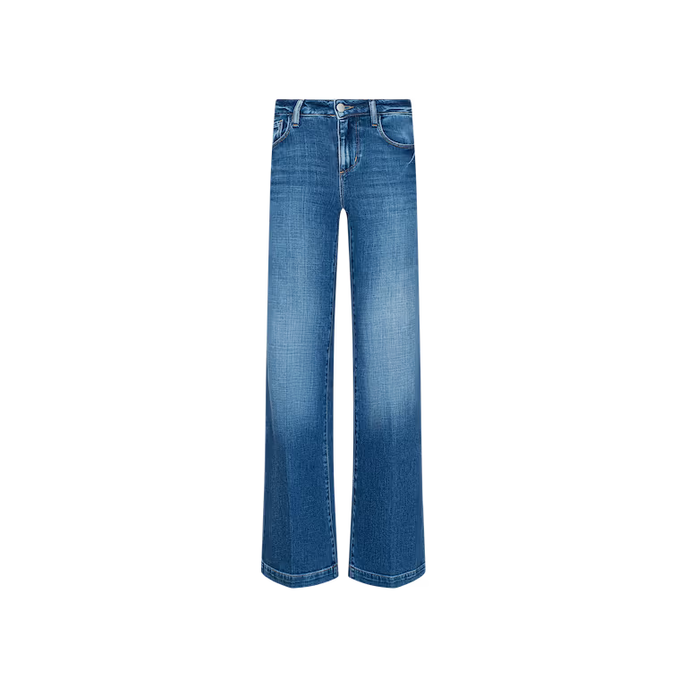 L'Agence Joanne Low-Rise Wide-Leg Jean