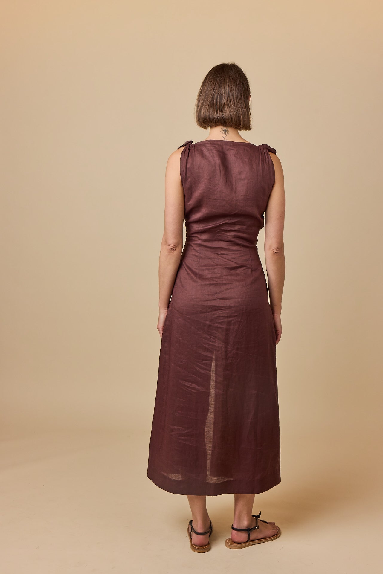 AMORETTE RAMIE DRESS