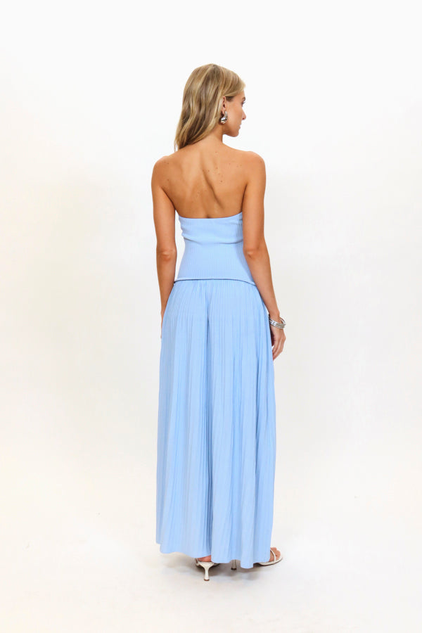 THE STRAPLESS SOGLIO DRESS