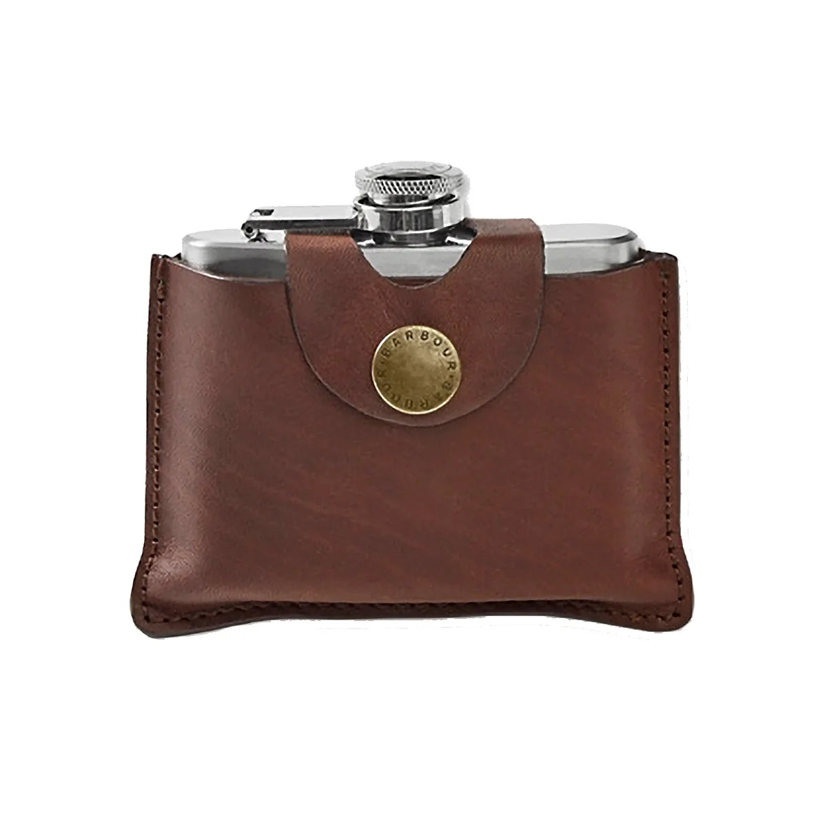Barbour 4oz Hinged Hip Flask