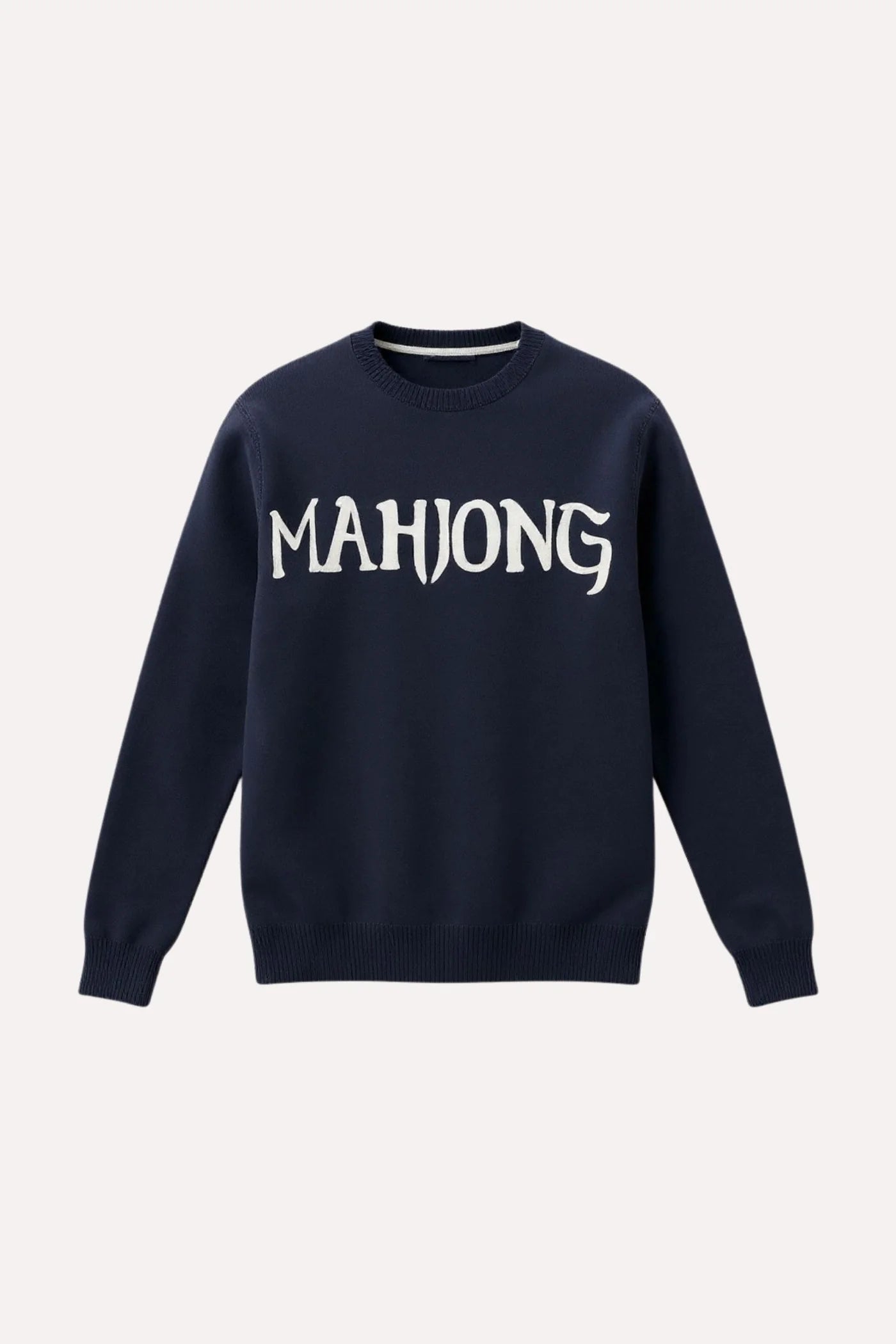 Minnie Rose Mahjong Embroidered Pullover