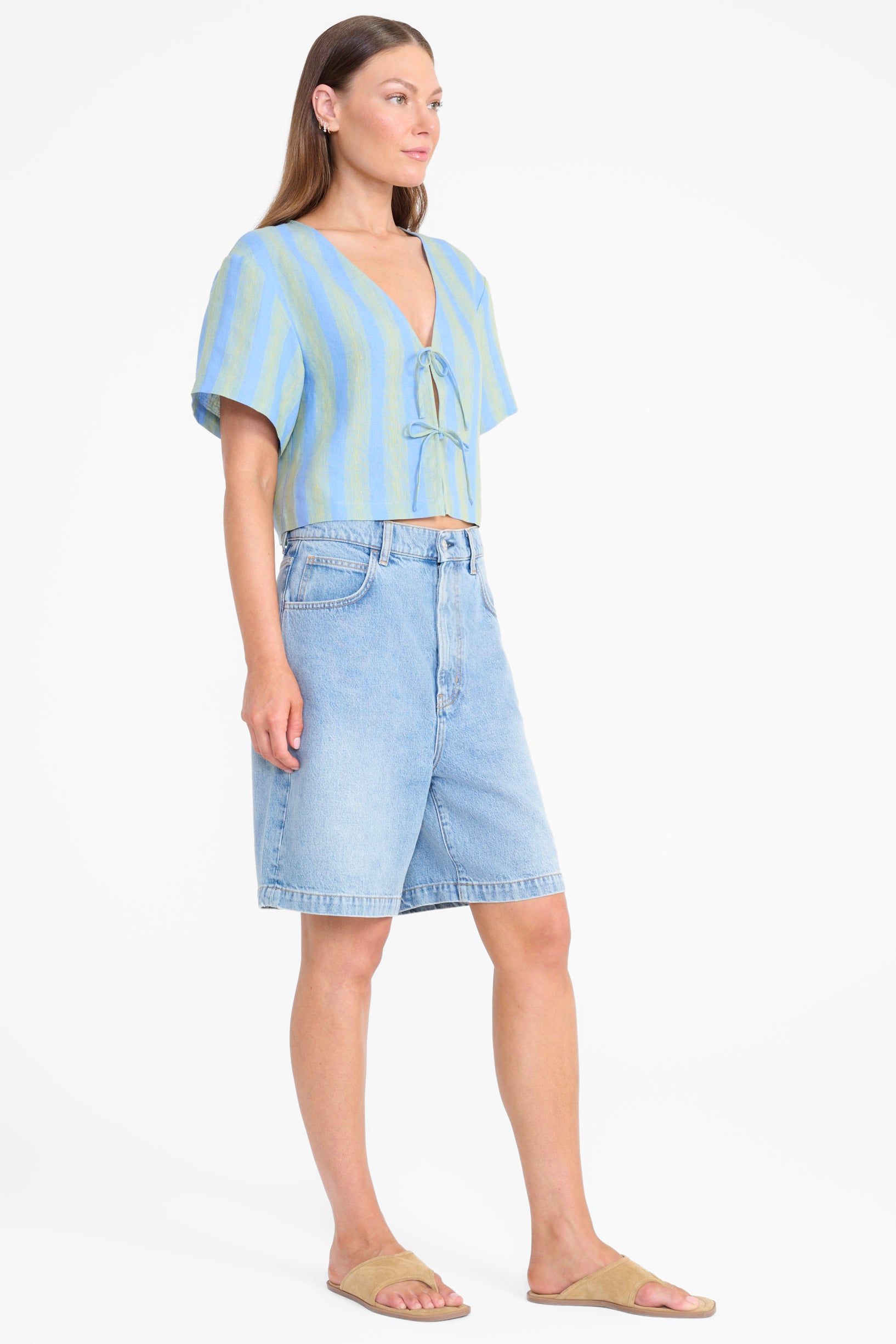 AVA LINEN TOP