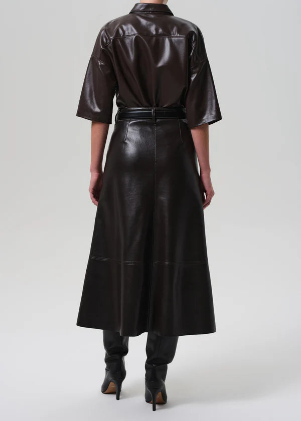 Citizens of Humanity Cassia Leather Skirt