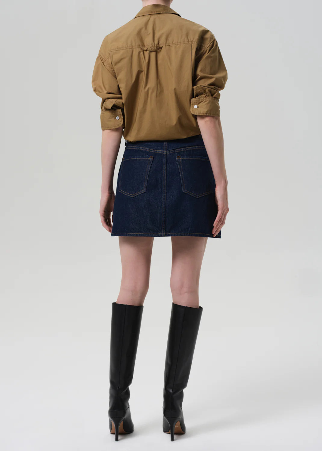 Citizens Of Humanity Curved Pocket Mini Skirt