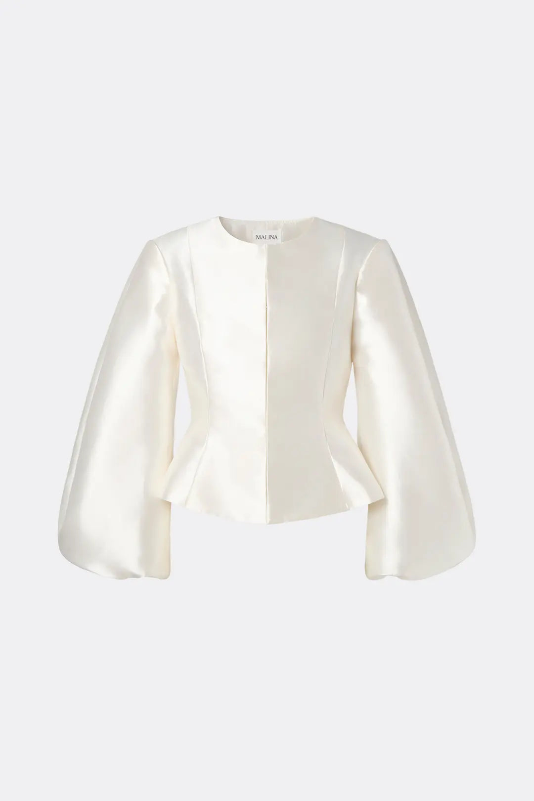Malina Vendela Balloon Sleeve Blouse - Ivory