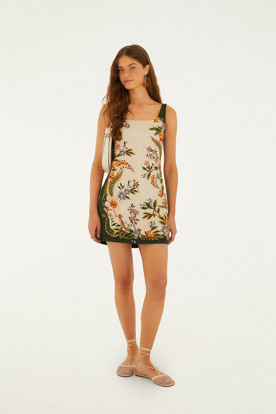 NATURE SAND MINI DRESS