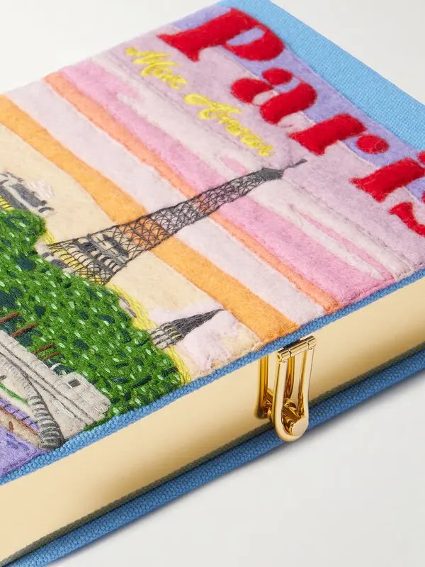 Olympia Le-Tan Book Clutch - Paris