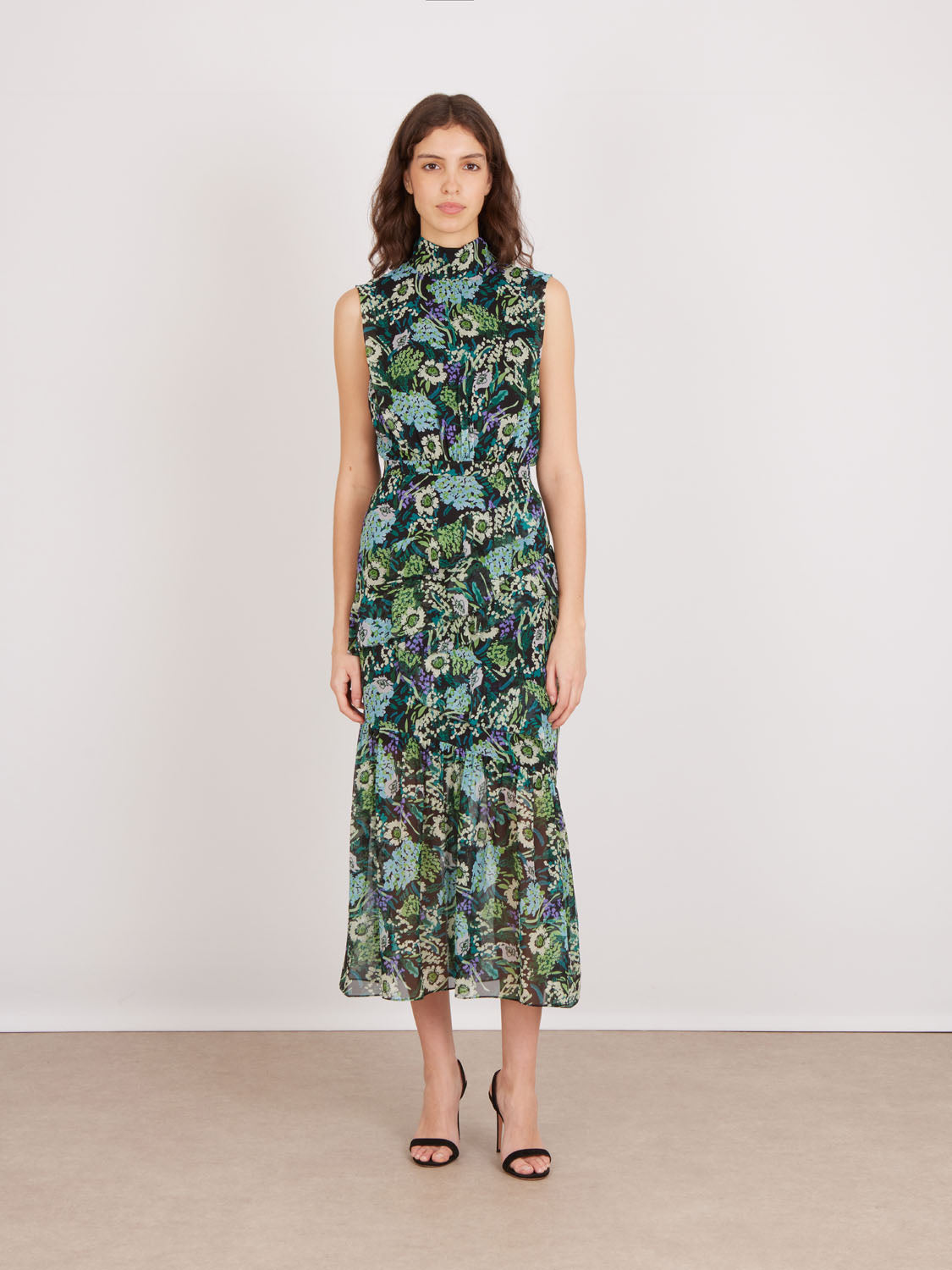 FLEUR RUFFLE DRESS 10816