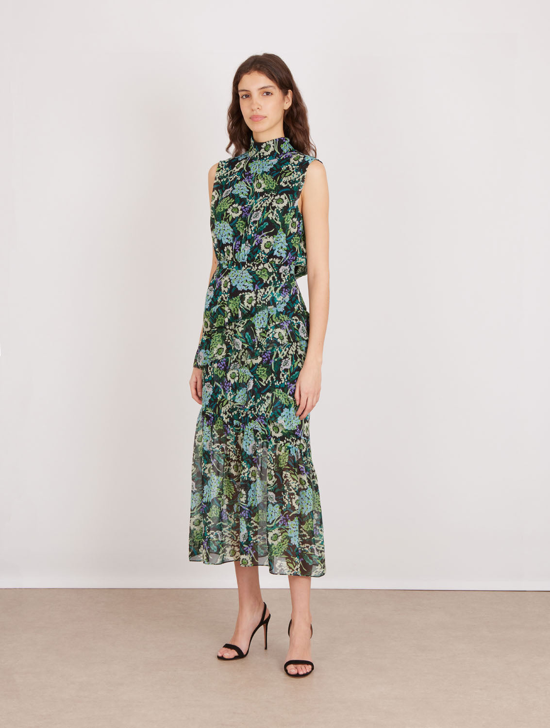 FLEUR RUFFLE DRESS 10816