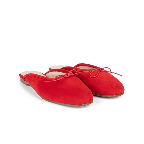 Sophique Poesia Red Ballet Mule