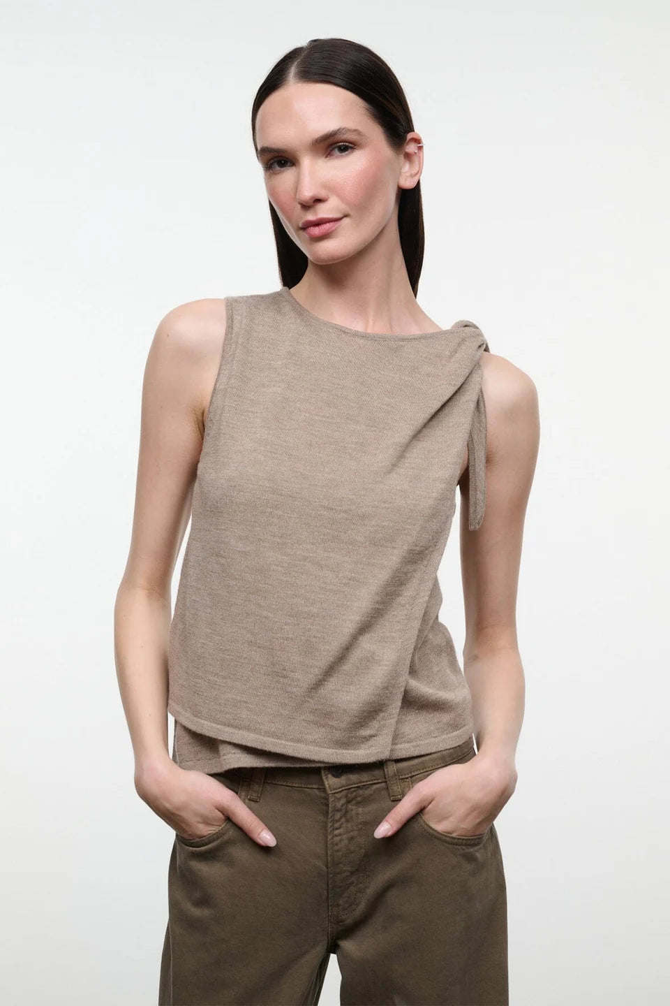 Staud Enya Top - Sesame