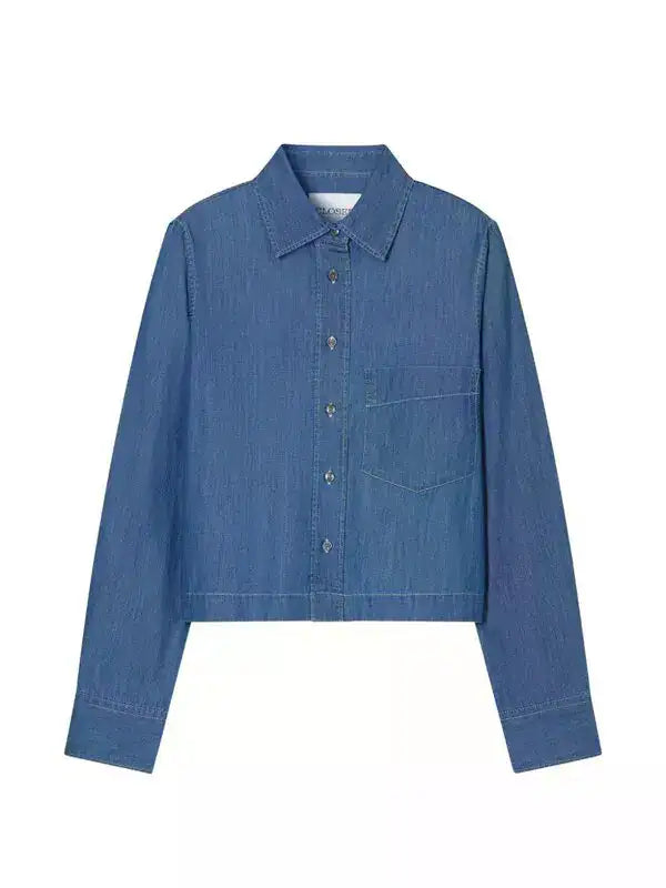 Closed Cropped Classic Shirt