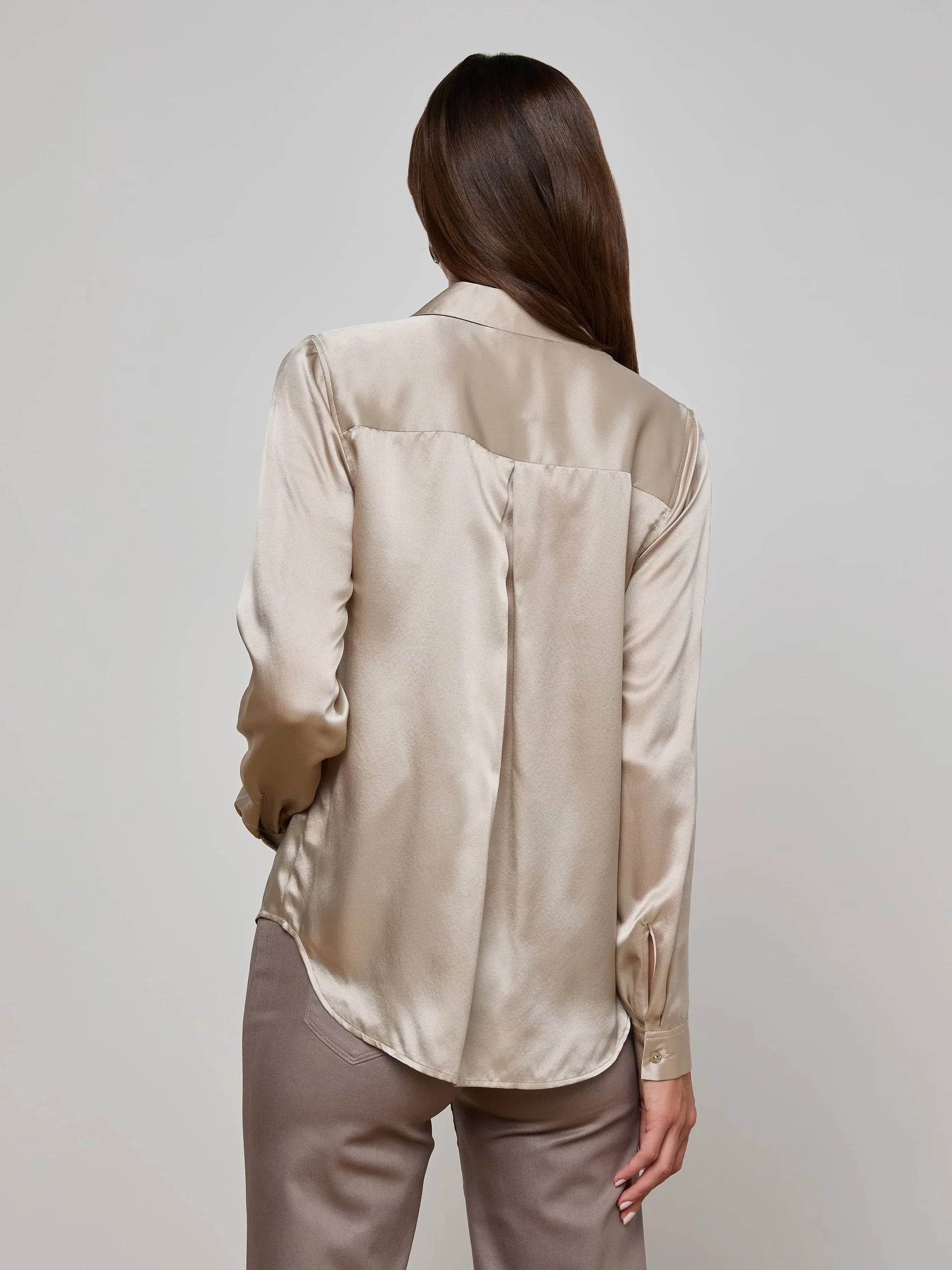 L'Agence Tyler L/S Blouse