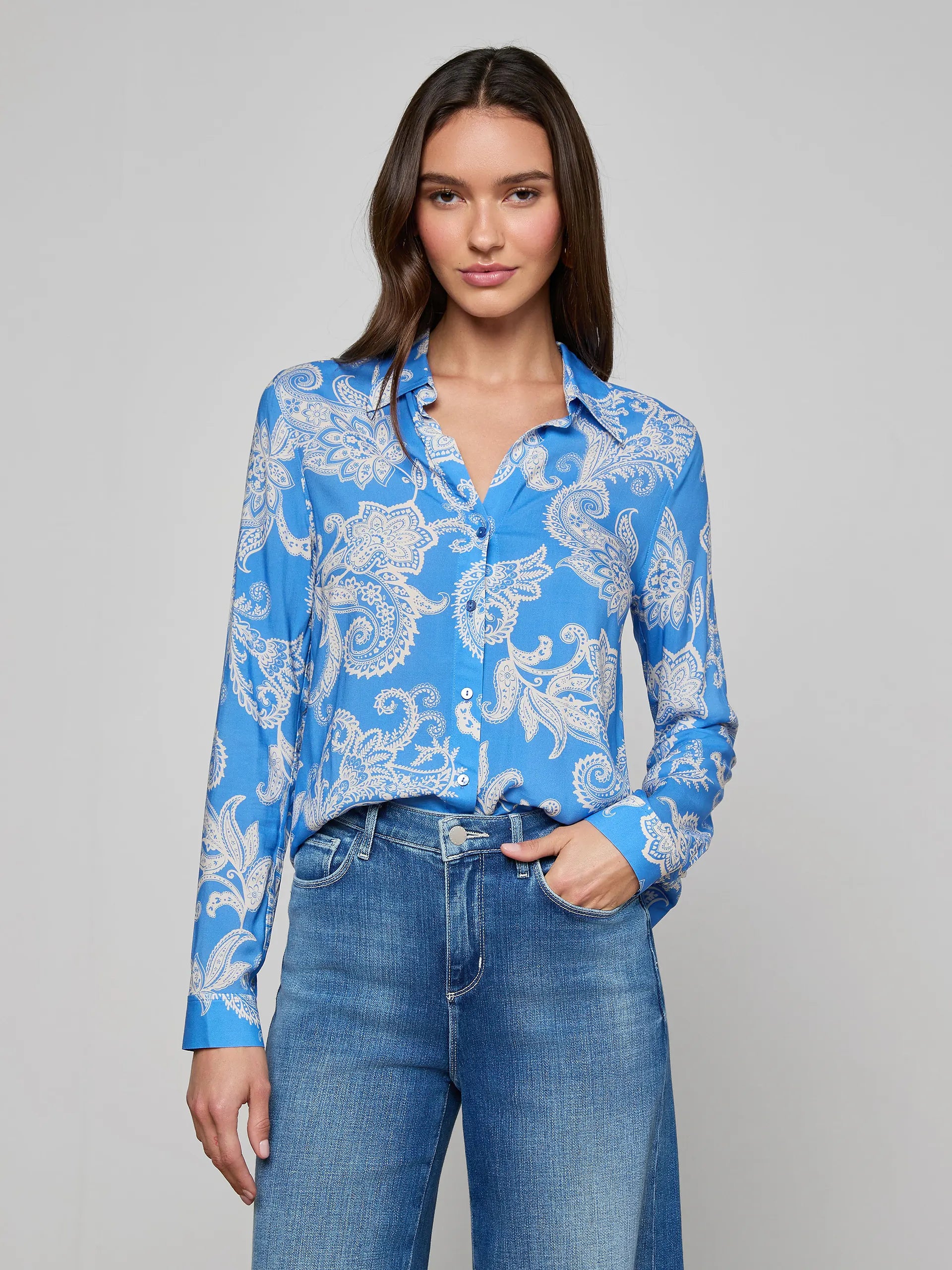 L'Agence Holly Blouse