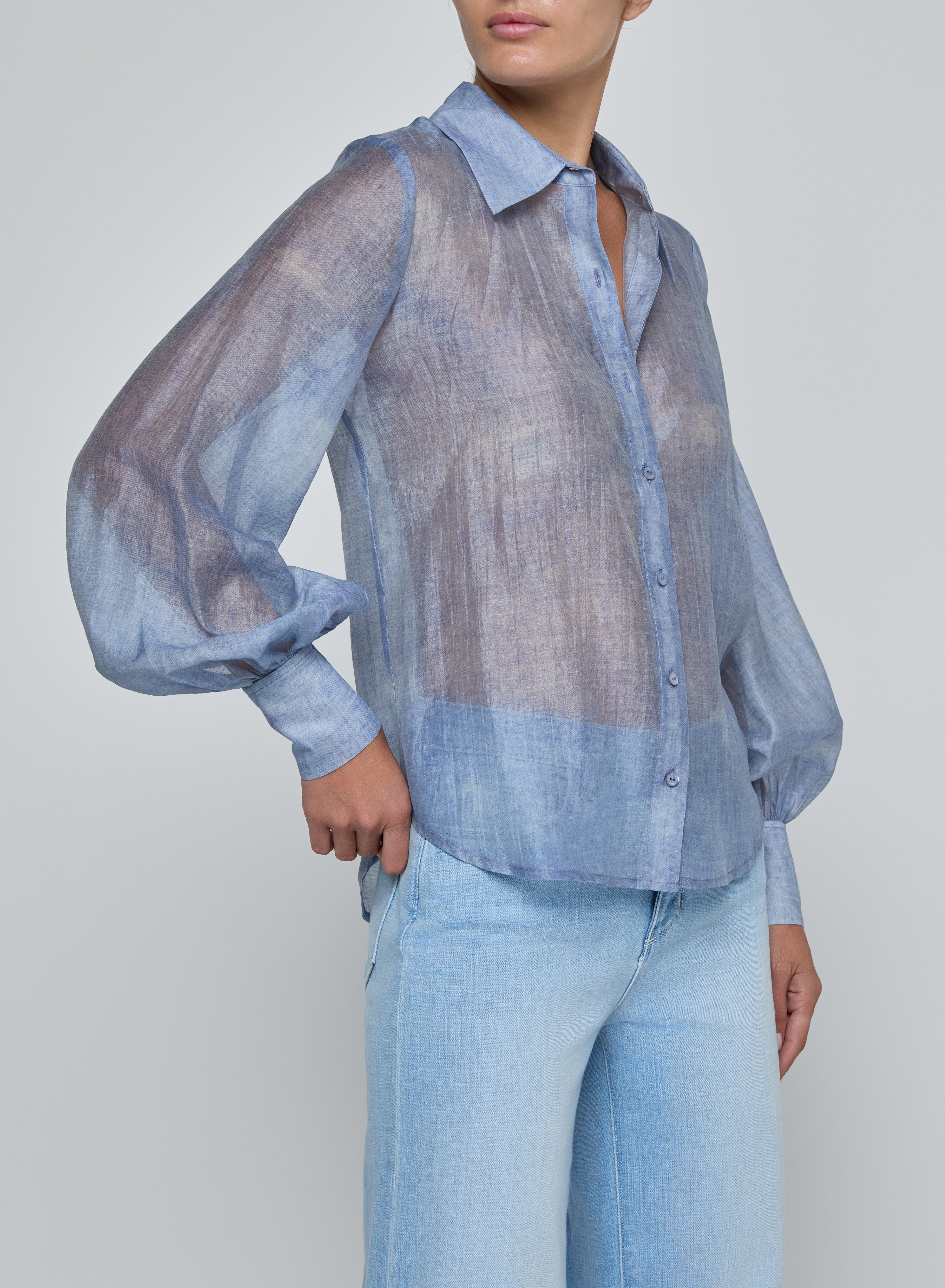 JAYLEEN BTTN DWN BLOUSE