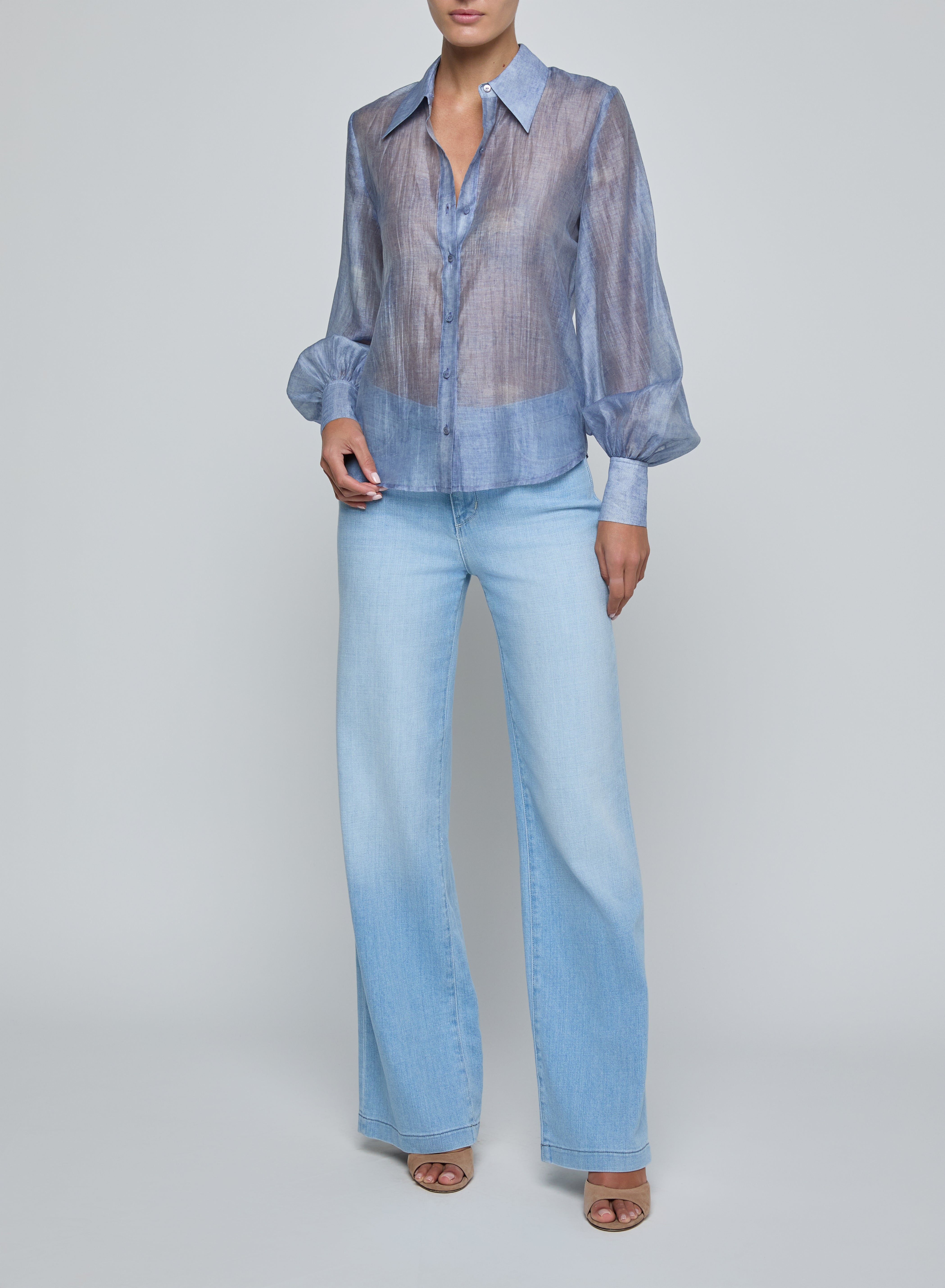 JAYLEEN BTTN DWN BLOUSE