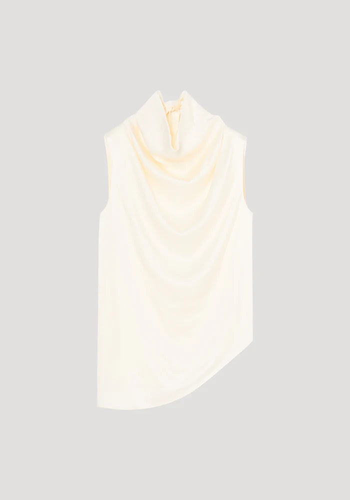 Rohe Sleeveless Draped Satin Top