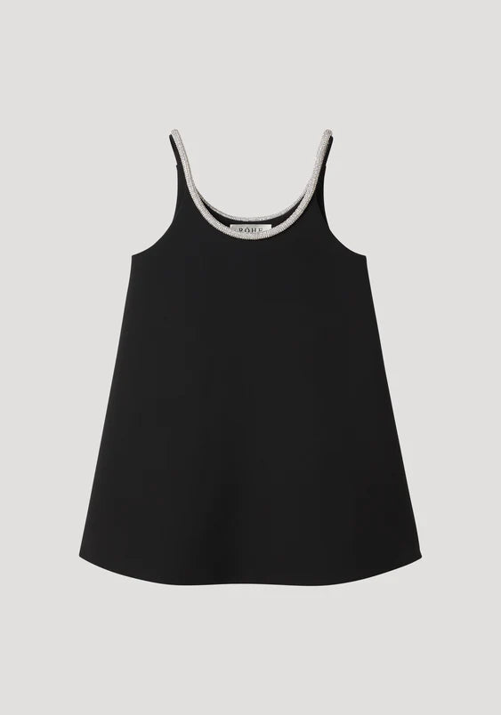 RÓHE A-Line Appliqué Dress