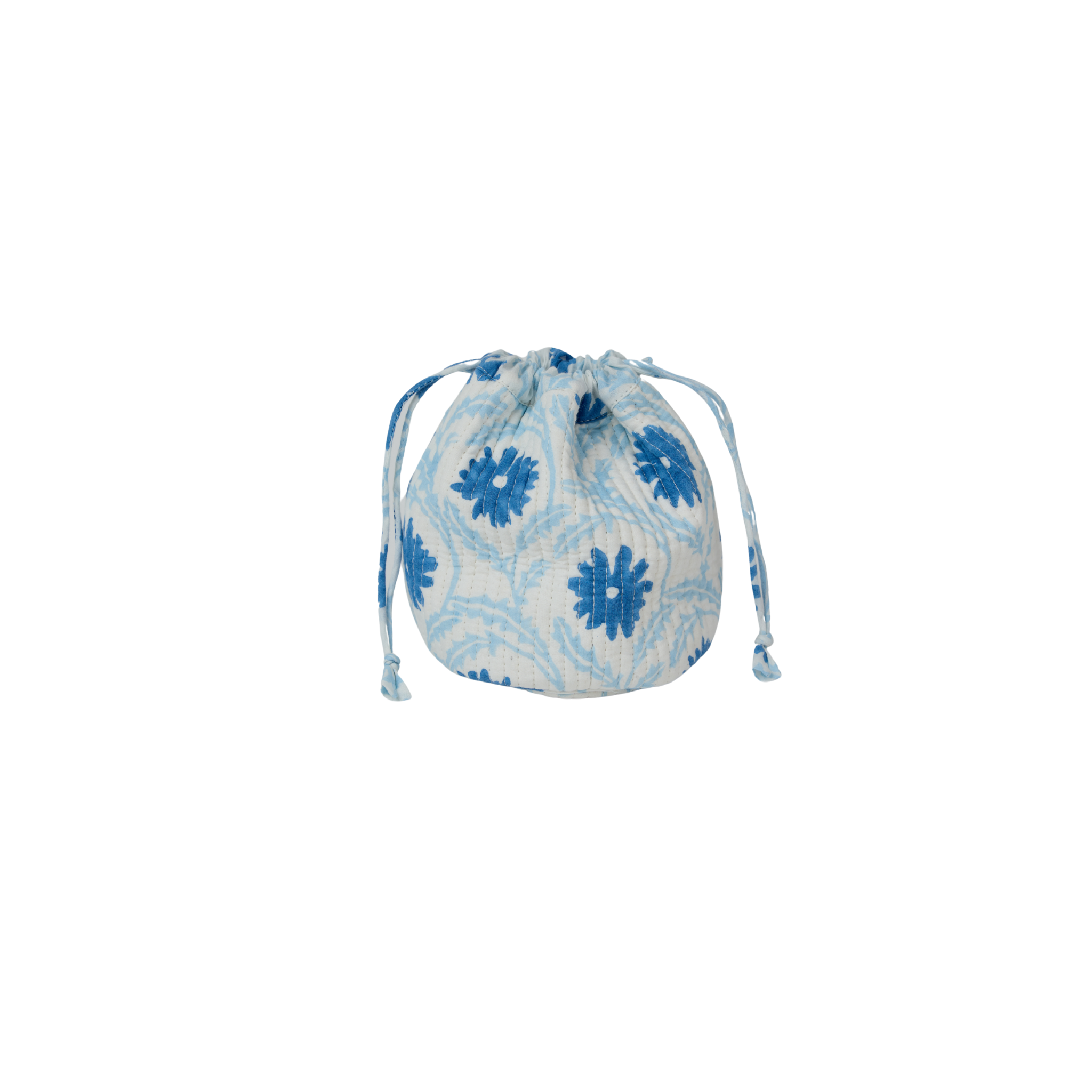 Maison Poire Marguerite Jewelry Pouch - Cobalt