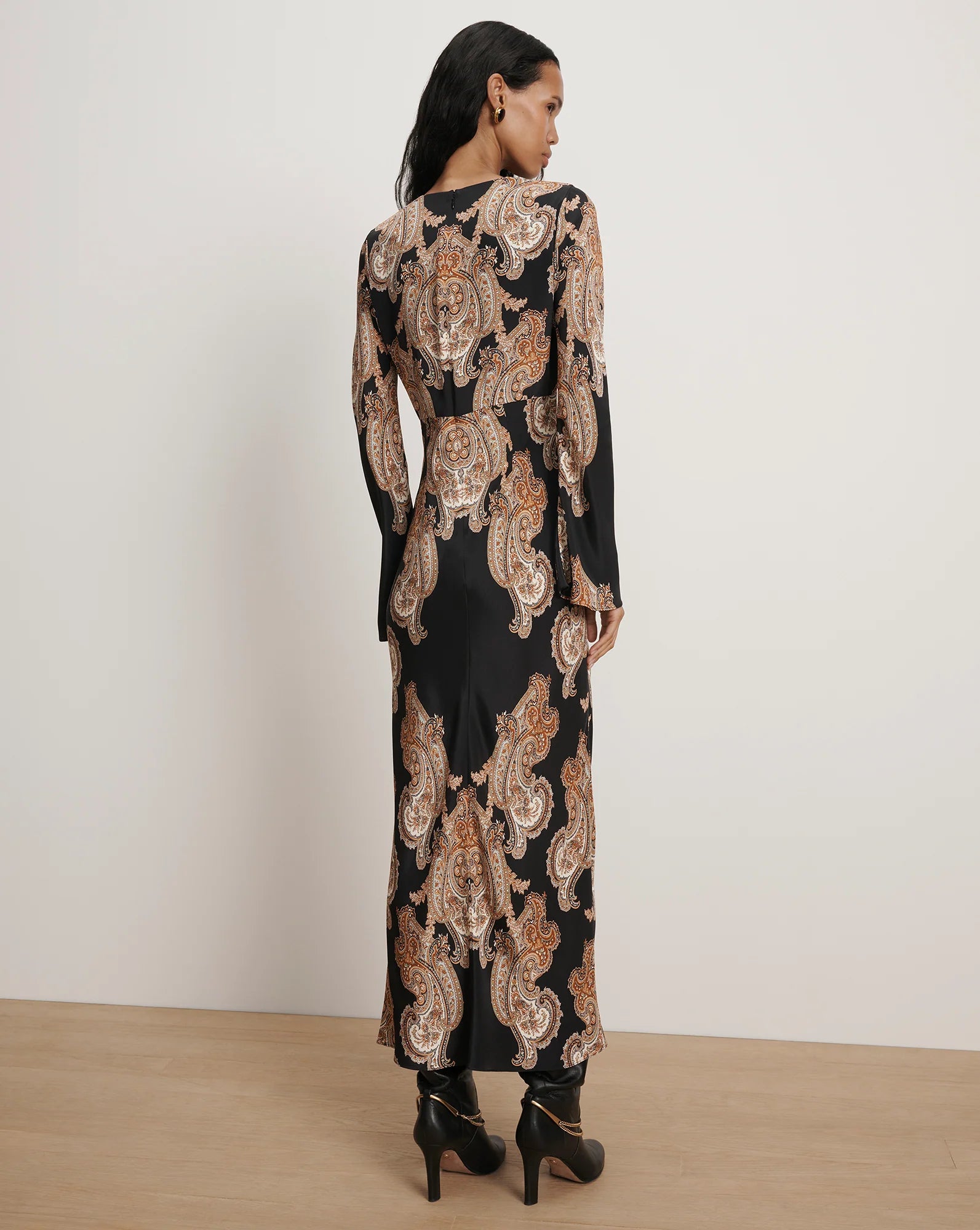 Veronica Beard Lupita Paisley Midi Dress