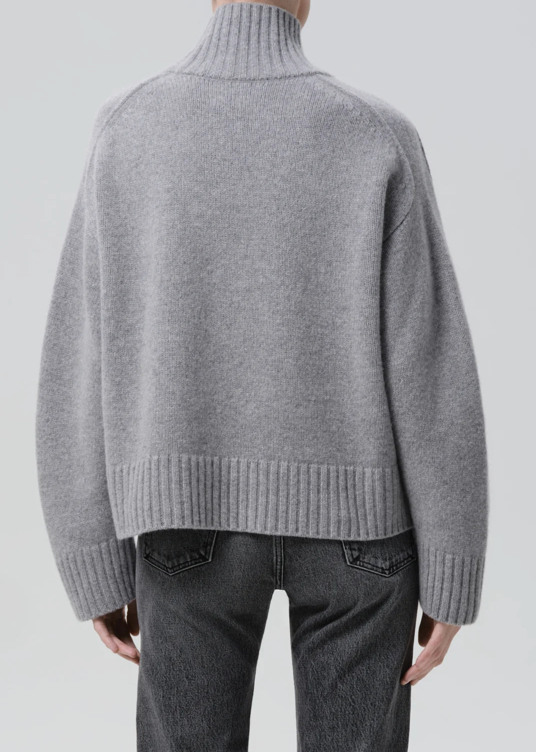 Citizens of Humanity Scout Turtleneck Sweater - Heather Grey
