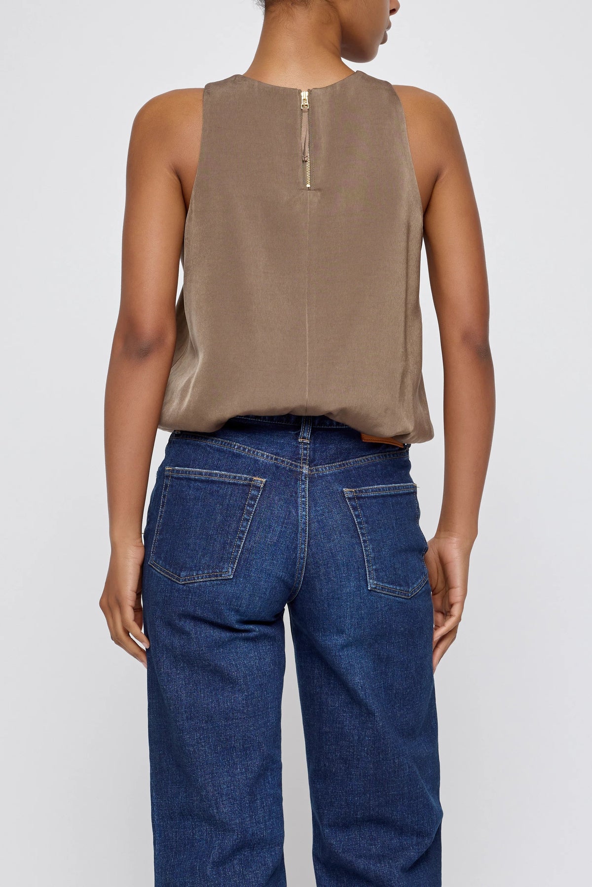 Moussy Vintage Sculpted Satin Top