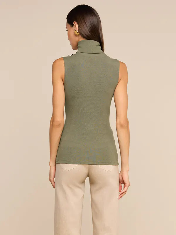 L'Agence Ceci Sleeveless Turtleneck