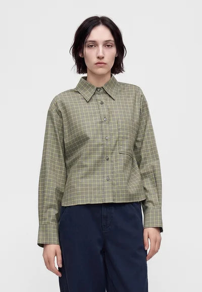 CLOSED Cropped Oversized Shirt