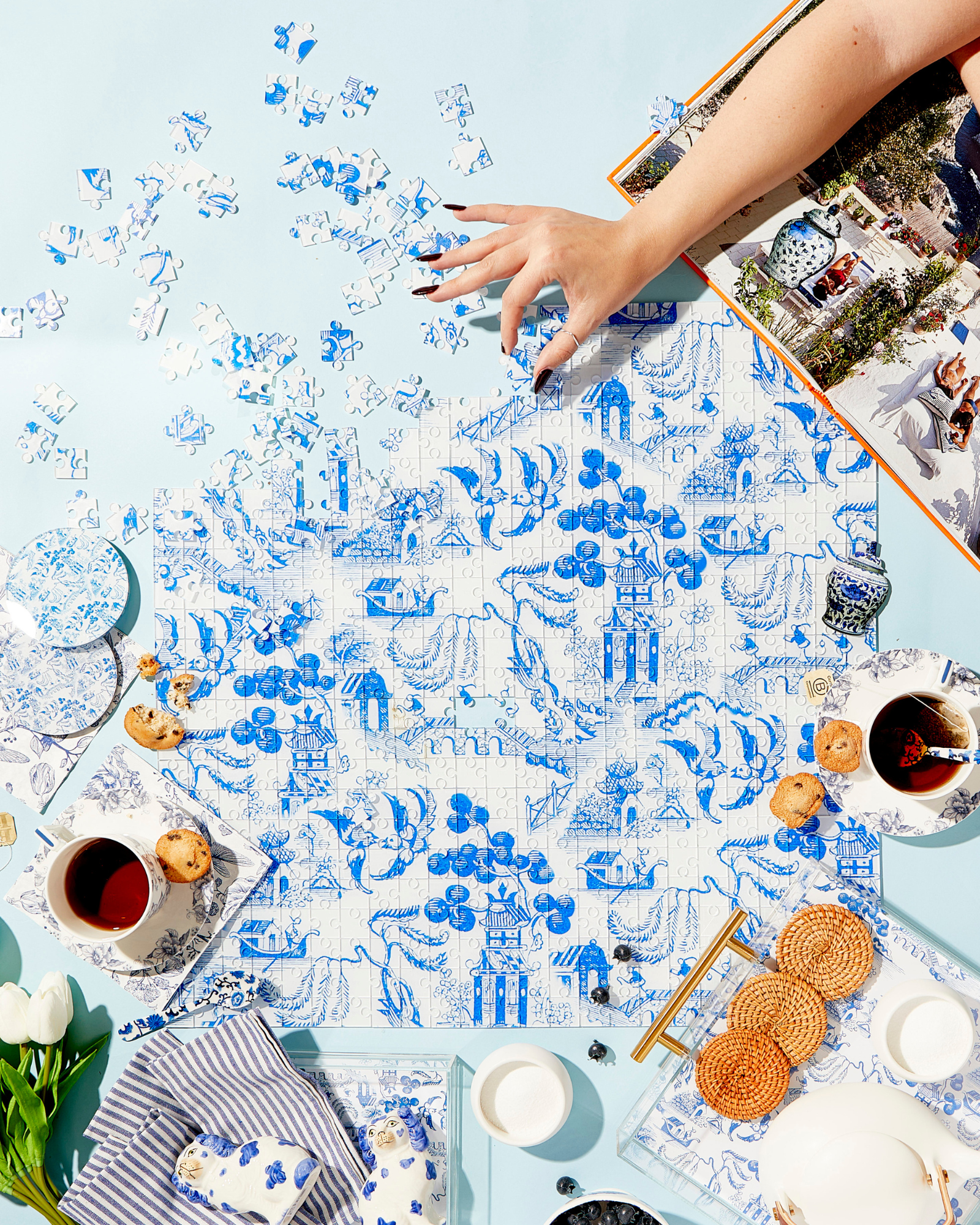 Chinoiserie Acrylic Puzzle