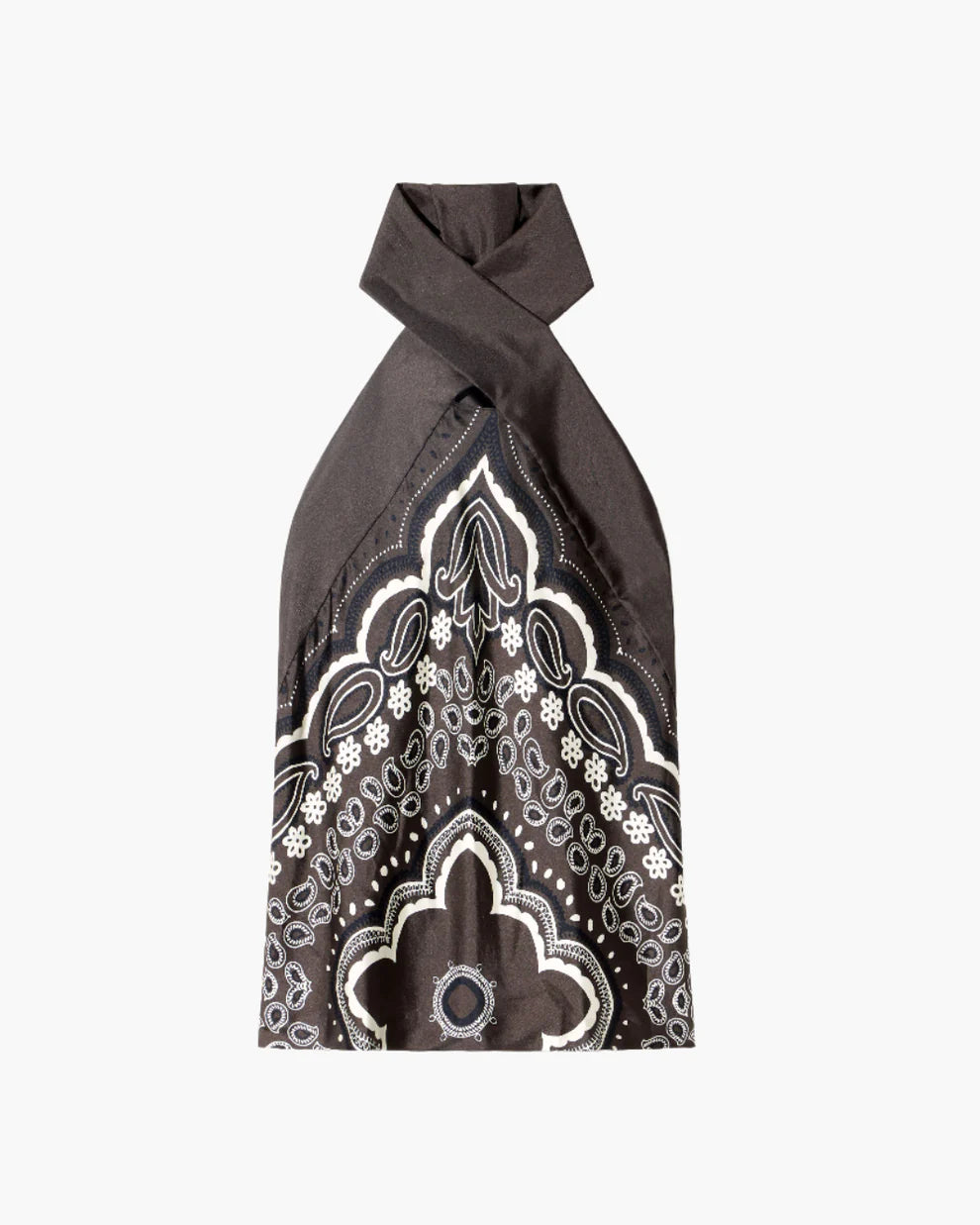 Nili Lotan Solal Silk Halterneck Top