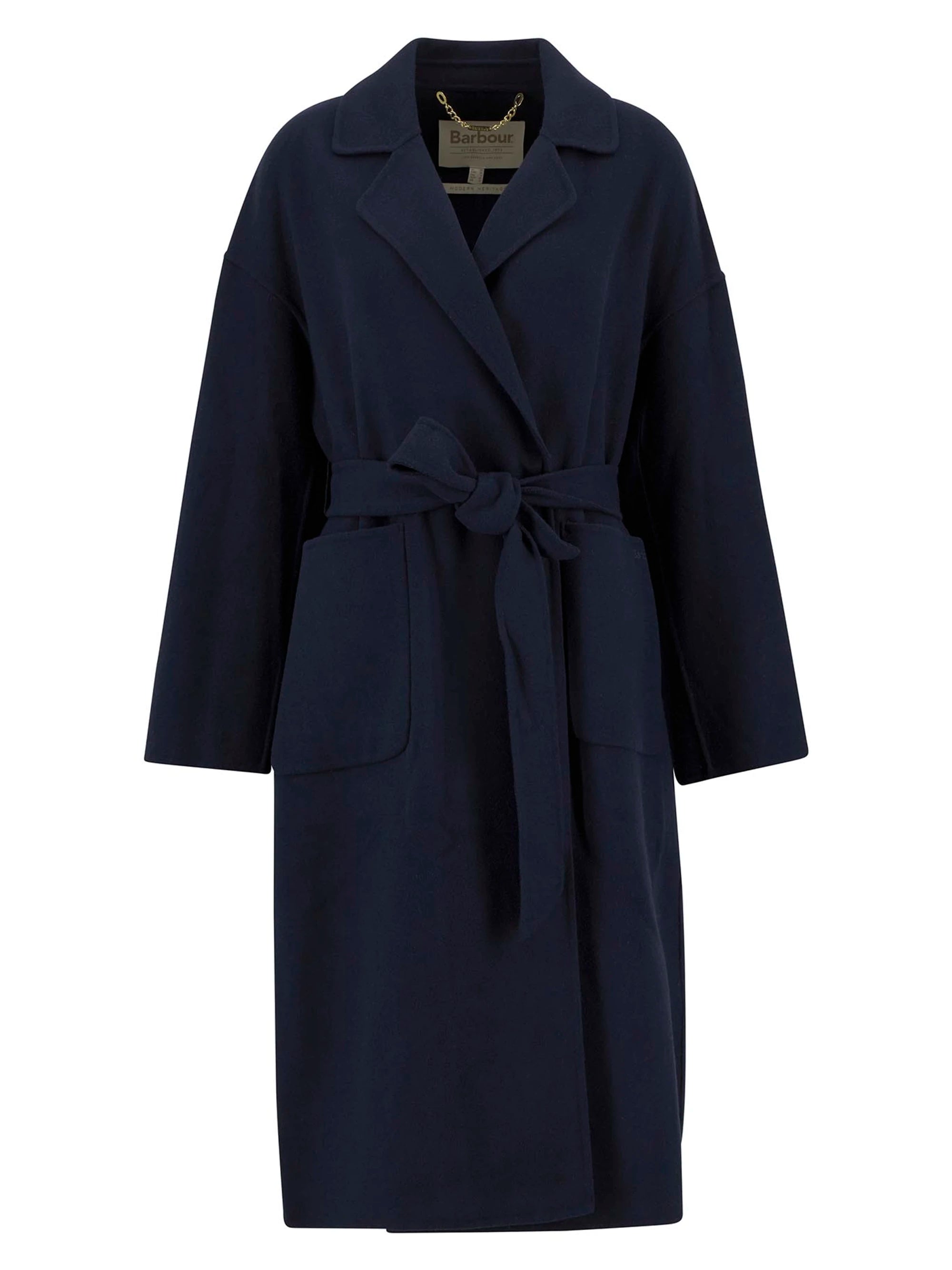 Barbour Rachel Wool Wrap Coat
