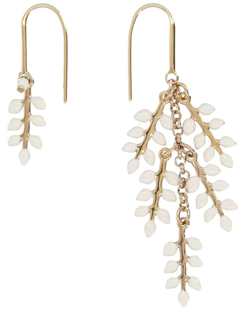 Isabel Marant Asymmetric Pendant Earrings