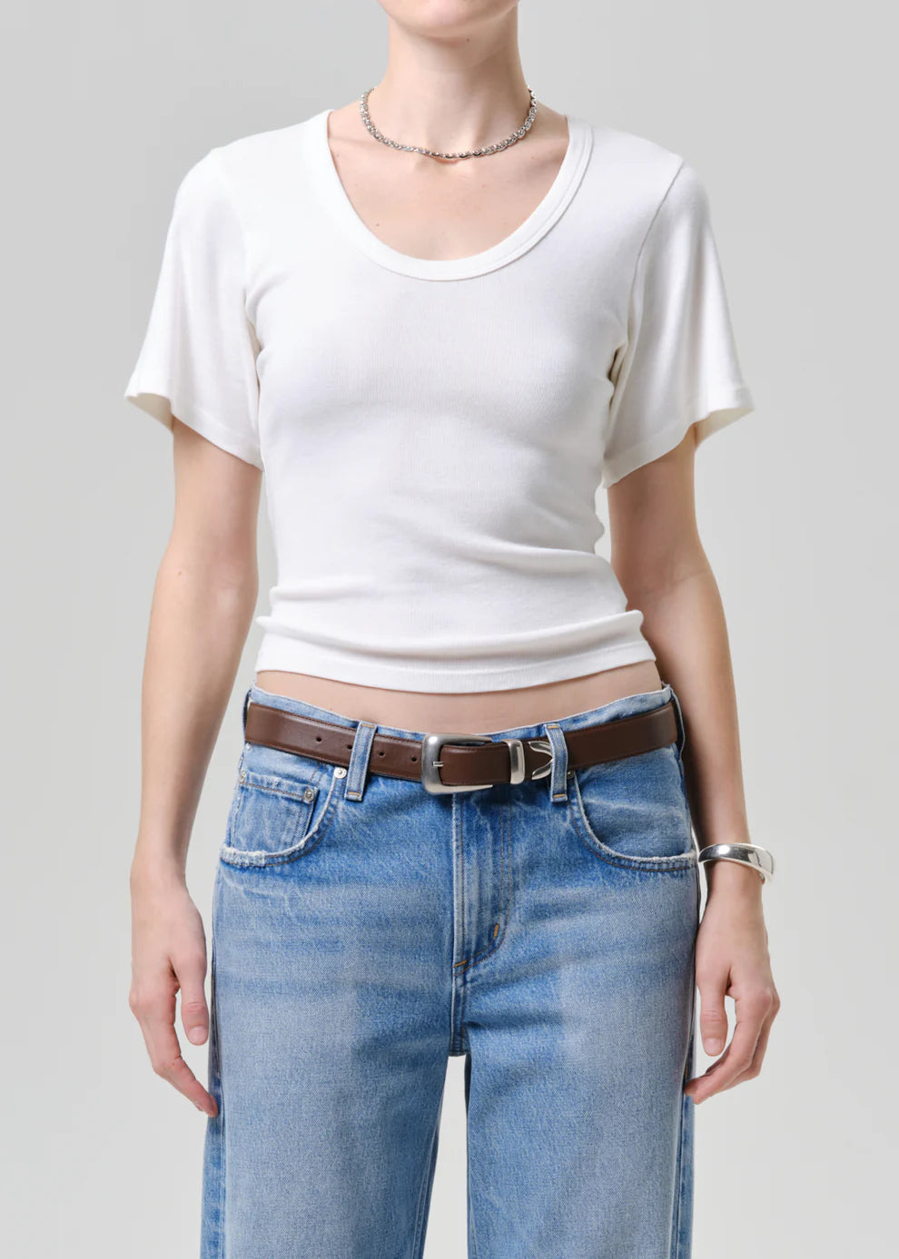 Citizens Of Humanity Rosalie U Neck Tee