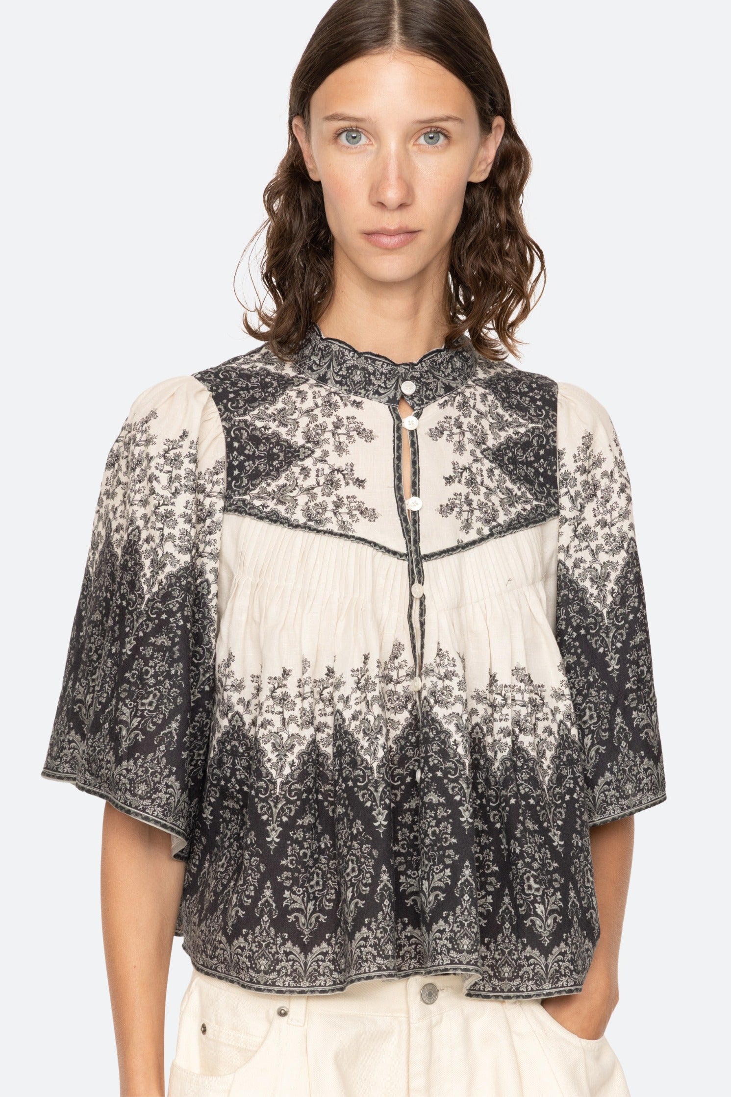 HEDRA PRINT BLOUSE (D1)