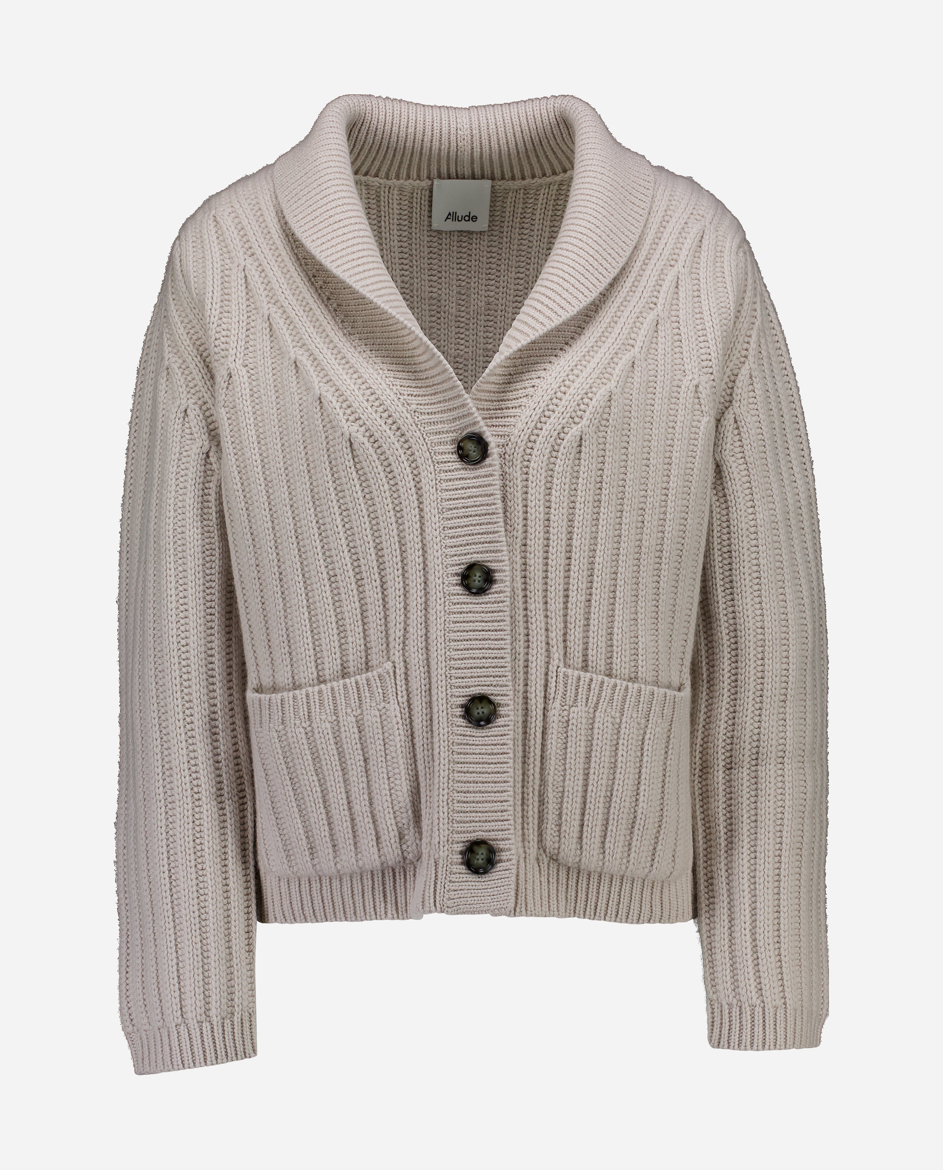 shawl collar cardigan 1/1
