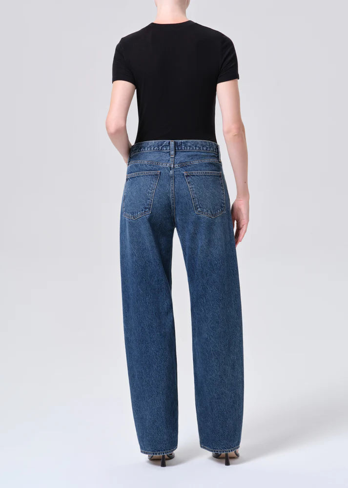Agolde Arc Criss Cross Jean (Weightless) - Form