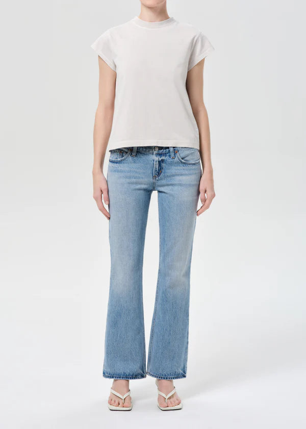 Agolde Low Rise Boot Ankle Jean - Stream
