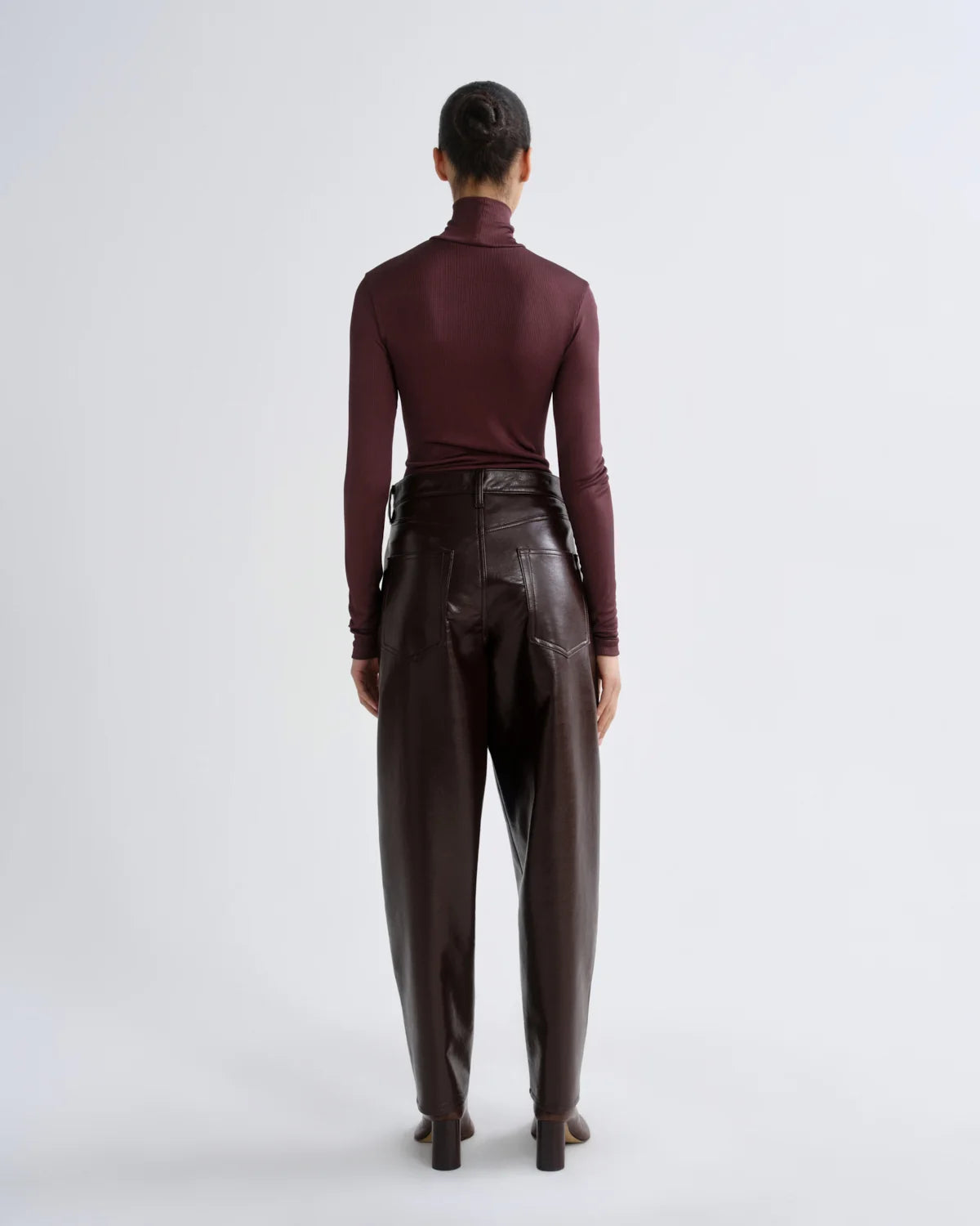 Agolde Carlyle Turtleneck - Corinth