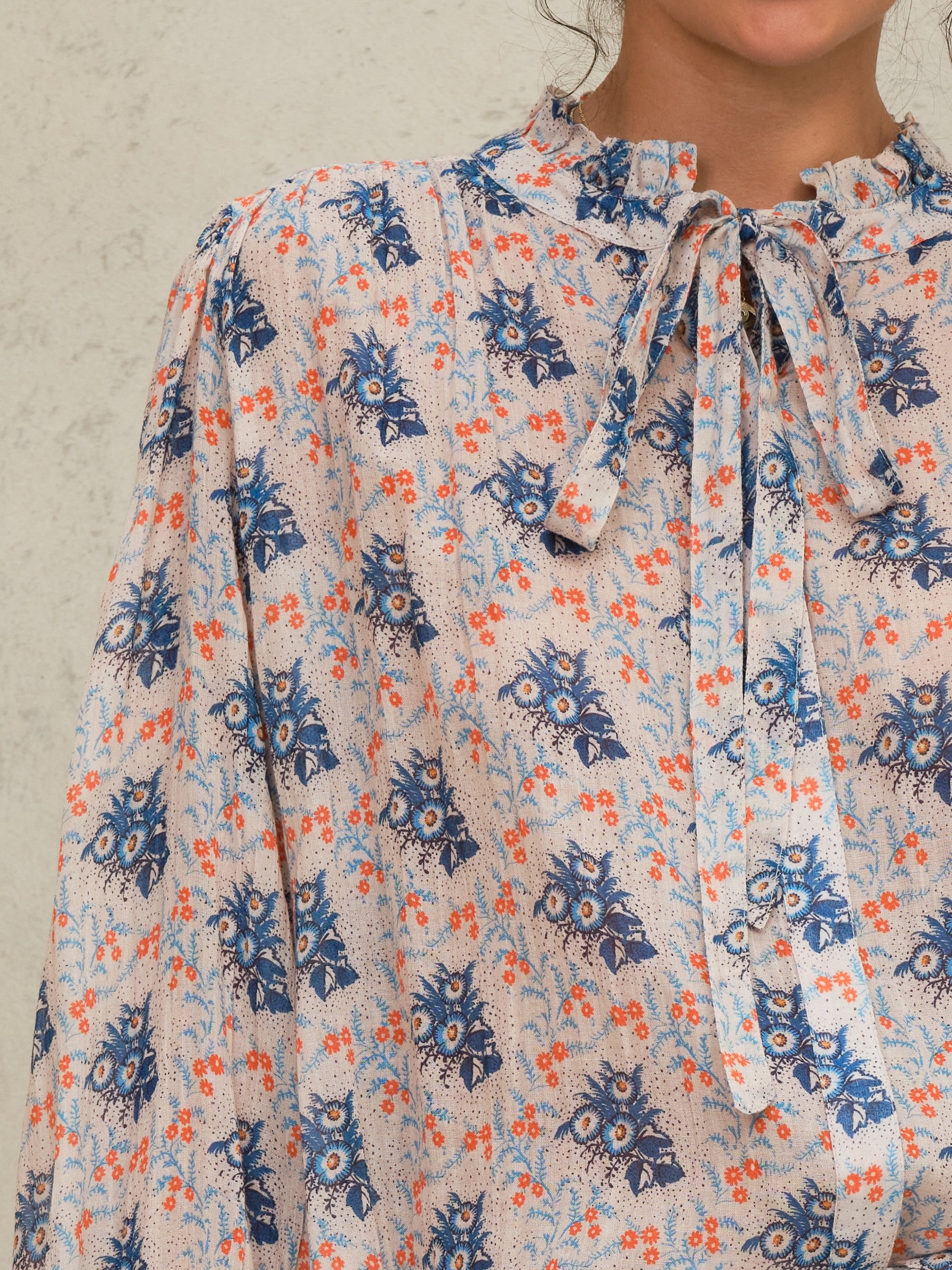ASTER PRINT L/S TOP