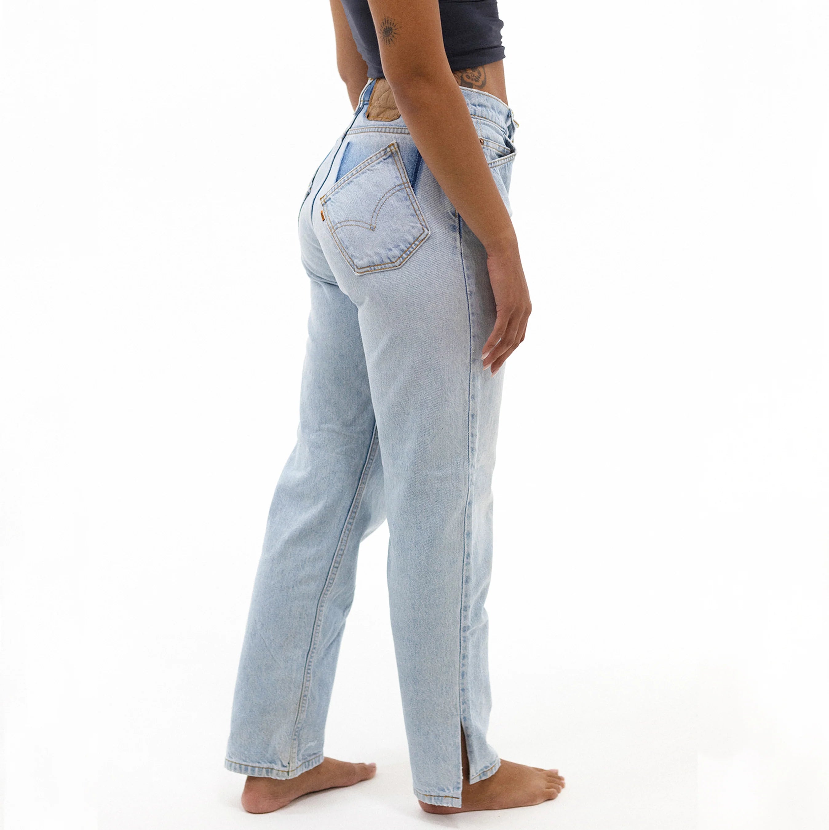 Aligrace Allysa Tilted/Split Jean