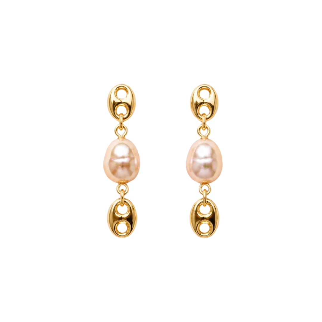 Spicy Dan Annie Pearl Earrings