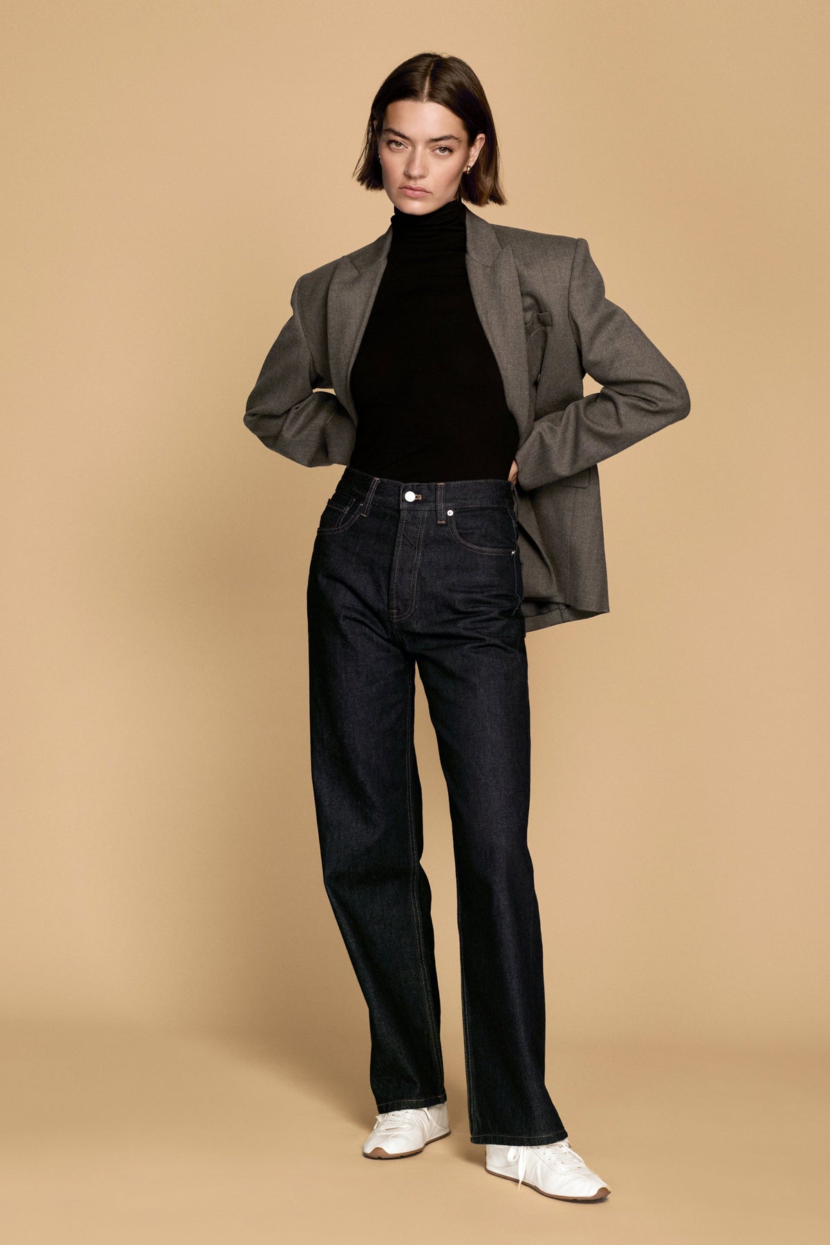 The Turtleneck in Black - WS