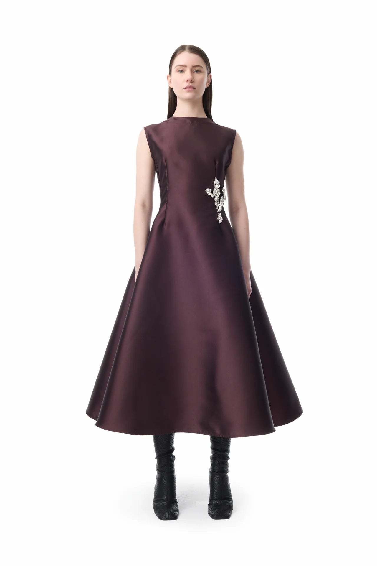 Marques' Almeida Sleeveless Dress w/ Embellishment