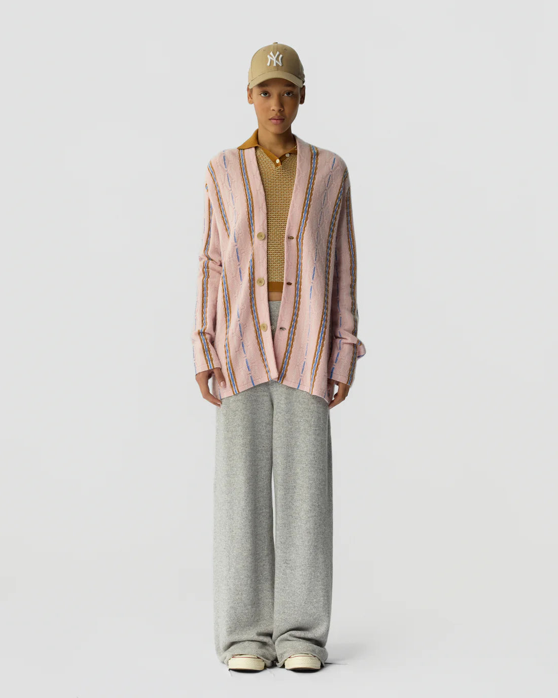 Guest In Residence Baja Everywear Cardigan - Powder Pink