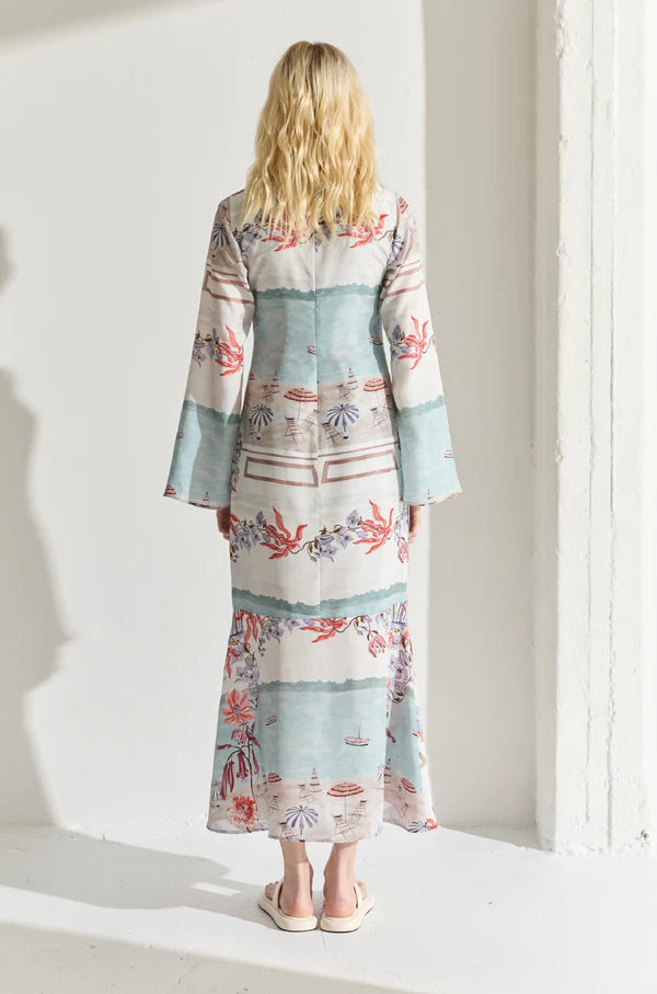 Isla & White Blythe Midi Dress