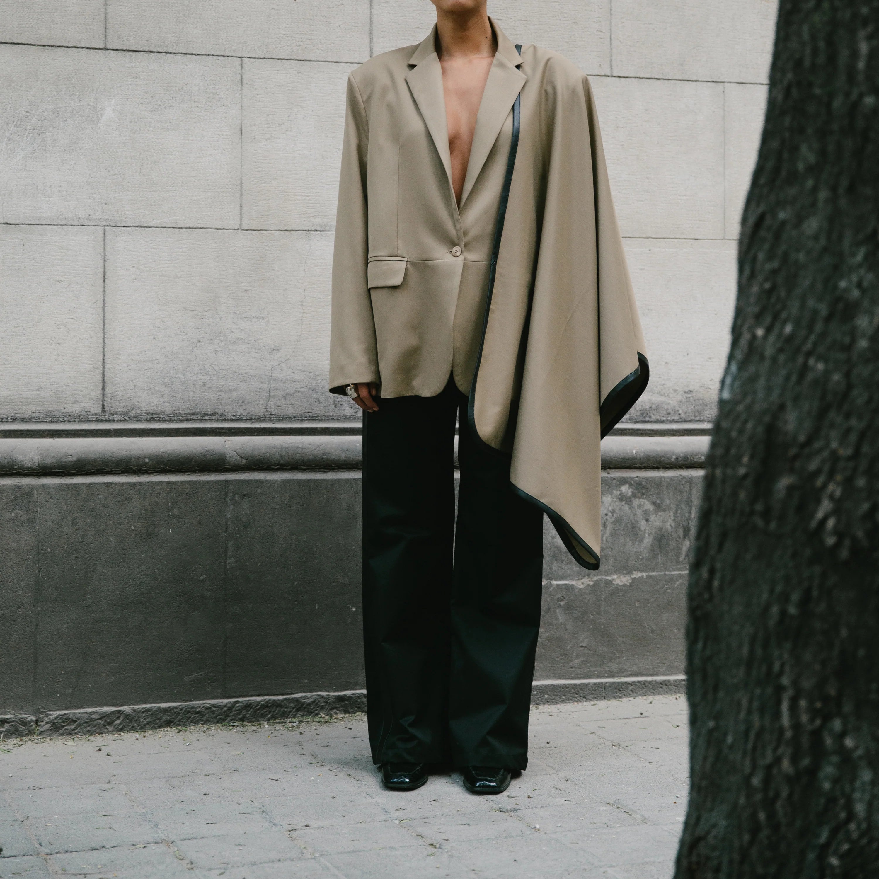 Sloan Detachable Scarf