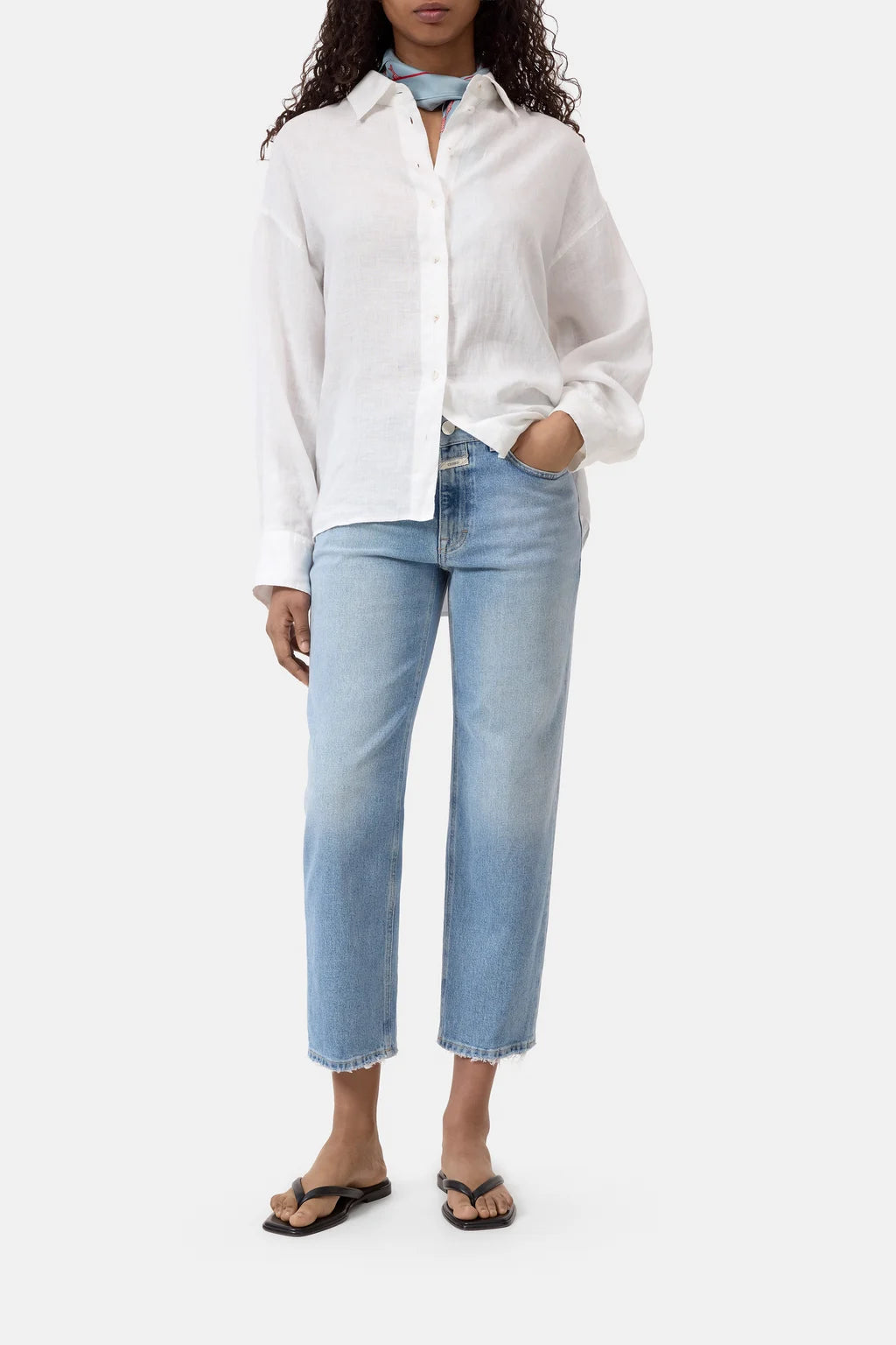 Closed Milo Jean - Mid Blue