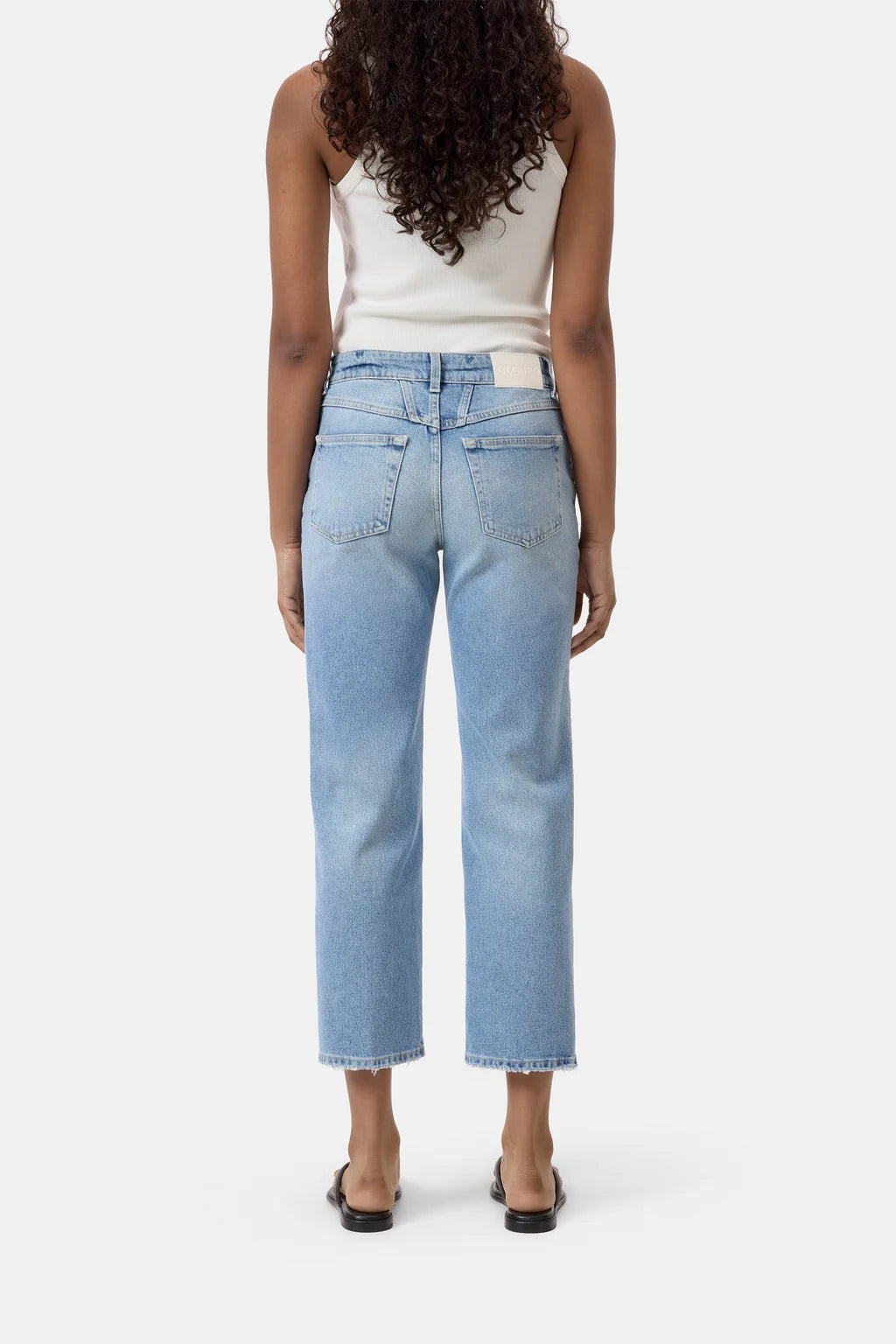 Closed Milo Jean - Mid Blue