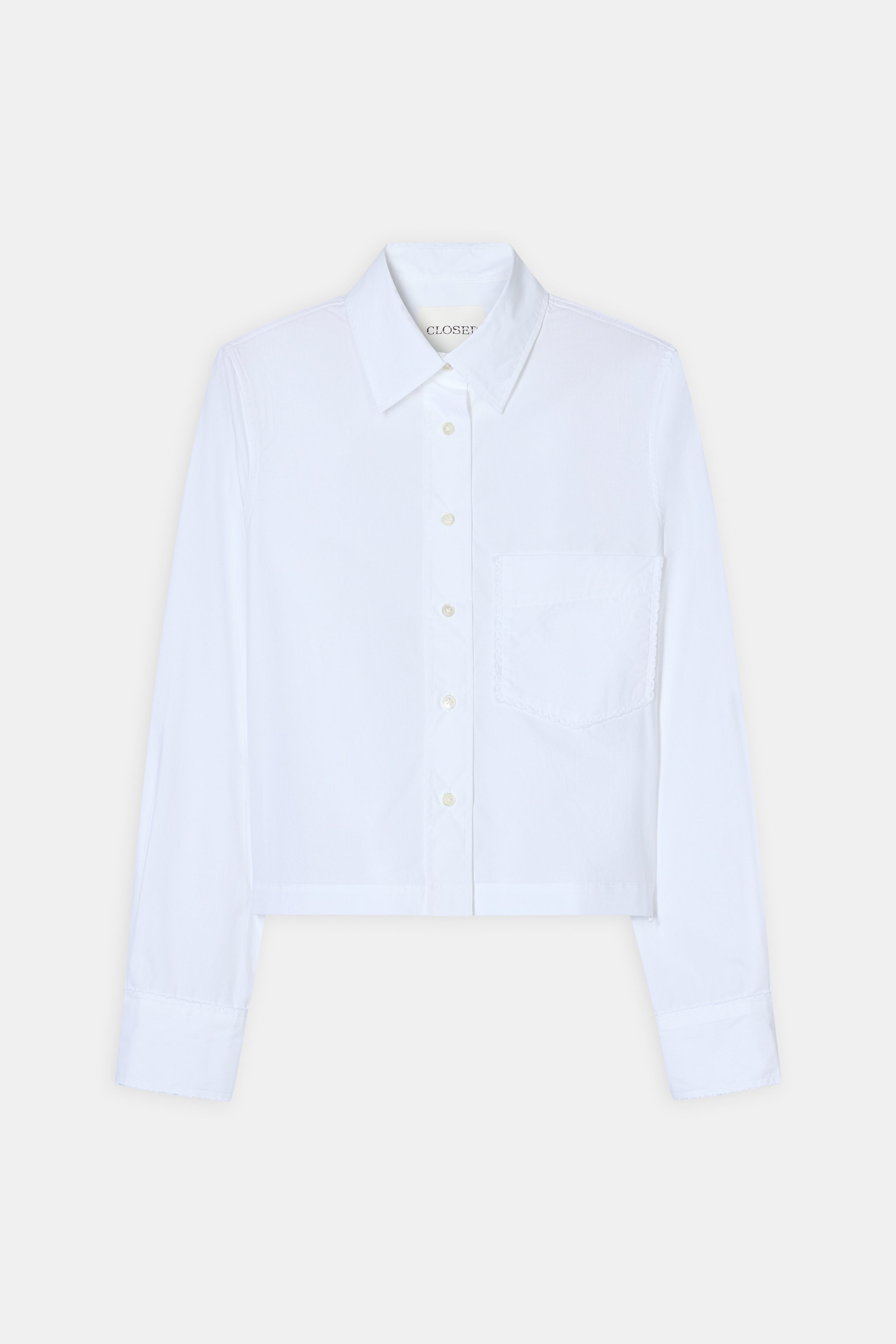 Lace detail shirt